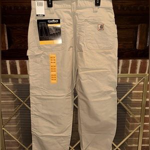 Carhartt Canvas Work Dungaree 36x30 Tan